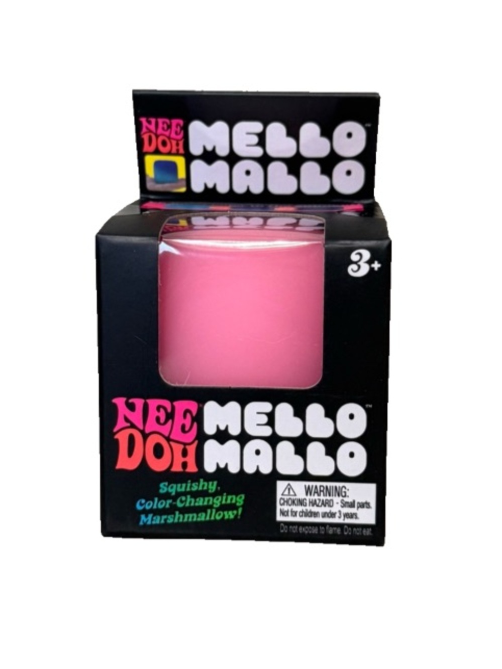 NeeDoh Mello Mallo Color-Changing Marshmallow Squishy - Pink
